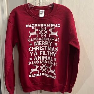 Ugly Christmas sweatshirts. Size small
